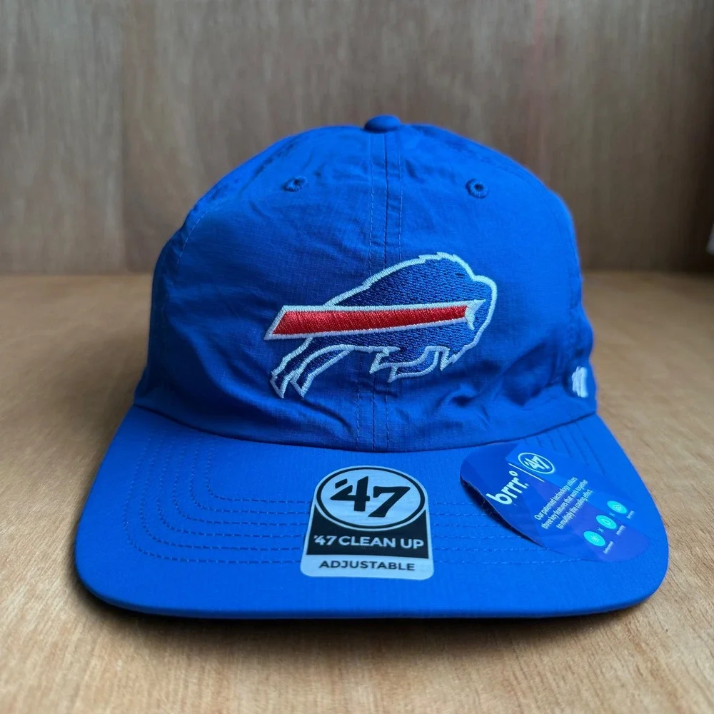 Buffalo Bills 47 Clean Up Hat Royal Blue Cooling NFL Cap NEW Snapback streetwear
